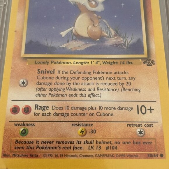 Pokémon Cubone 40 HP - Picture 2 of 3